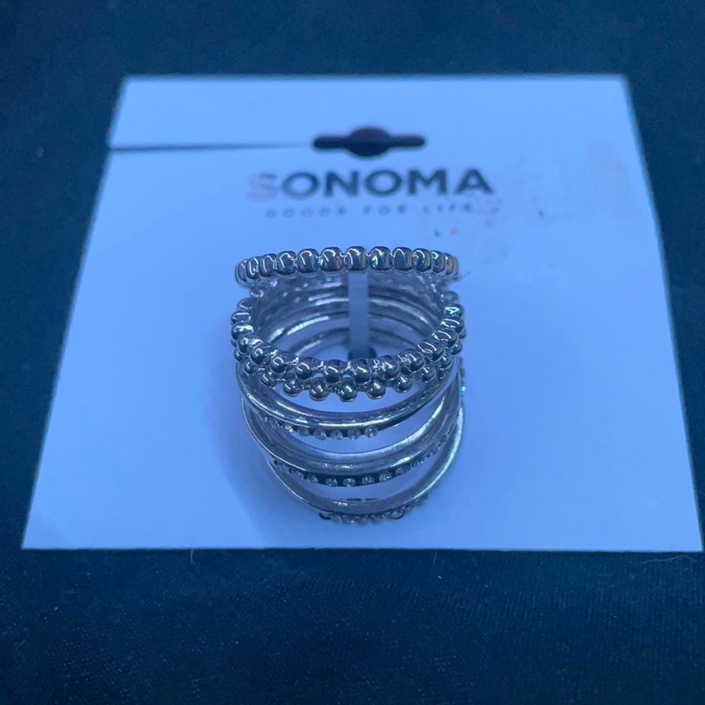 Sonoma 8 piece ring set size 8